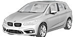BMW F45 P387D Fault Code